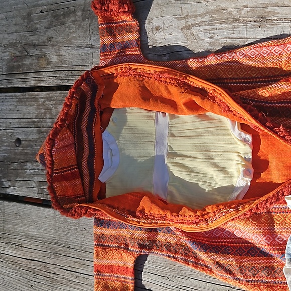 Vintage Handmade Baby Bunting with Set of Onises - Picture 3 of 15